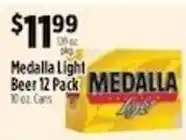 Pioneer Supermarkets Medalla Light Beer offer