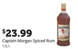 Fareway Captain Morgan Spiced Rum offer