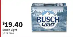 Fareway Busch Light offer