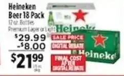 Pioneer Supermarkets Heineken beer offer