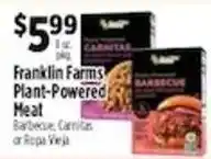 Pioneer Supermarkets Franklin Farms Plant-Powered Meat offer