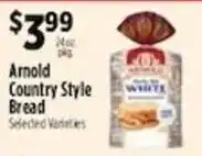 Pioneer Supermarkets Arnold country style bread offer