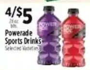 Pioneer Supermarkets Powerade Sports Drinks offer