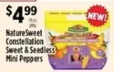 Pioneer Supermarkets NatureSweet Constellation Sweet & Seedless Mini Peppers offer