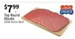 Associated Usda Choice Beef Top Round Steaks offer