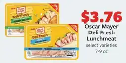 Fareway Oscar Mayer Deli Fresh Lunchmeat offer