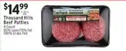 Associated Thousand Hills Beef Patties offer