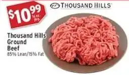 Associated Thousand Hills Ground Beef offer