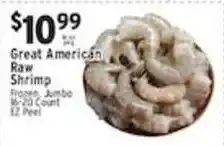 Associated Great American Raw Shrimp offer