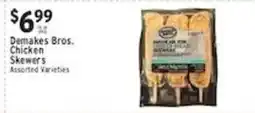 Associated Demakes Bros. Chicken Skewers offer