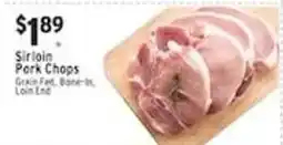 Associated Sirloin Pork Chops offer