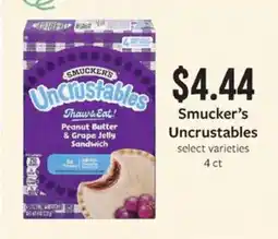 Fareway Smucker's Uncrustables offer