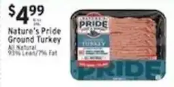 Associated Nature's Pride Ground Turkey offer