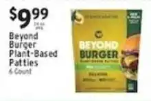Associated Beyond Burger Plant-Based Patties offer