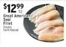 Associated Great American Swai Fillet offer