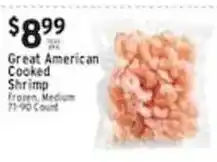 Associated Great American Cooked Shrimp offer