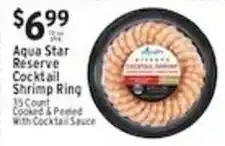 Associated Aqua Star Reserve Cocktail Shrimp Ring offer
