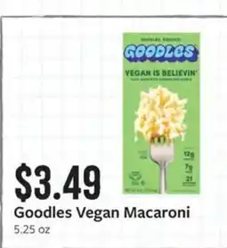 Fareway Goodles Vegan Macaroni offer
