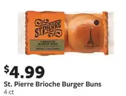 Fareway St. Pierre Brioche Burger Buns offer