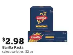 Fareway Barilla Pasta offer