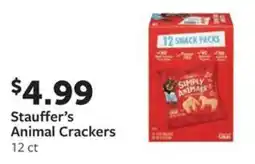 Fareway Stauffer's Animal Crackers offer