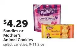 Fareway Sandies or Mother's Animal Cookies offer
