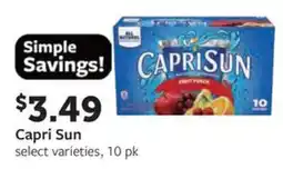 Fareway Capri Sun offer