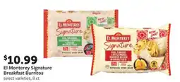 Fareway El Monterey Signature Breakfast Burritos offer