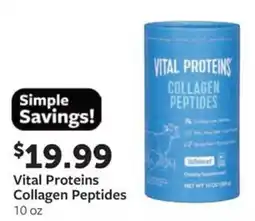 Fareway Vital Proteins Collagen Peptides offer