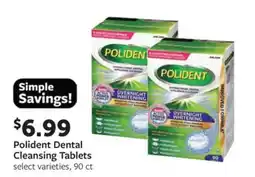 Fareway Polident Dental Cleansing Tablets offer