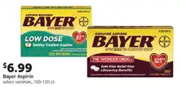 Fareway Bayer Aspirin offer