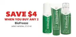 Fareway BioFreeze offer