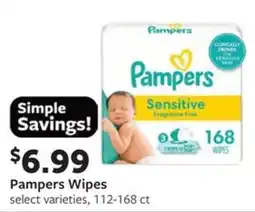 Fareway Pampers Wipes offer