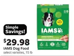 Fareway Iams Dog Food offer
