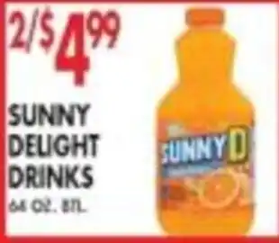 Pioneer Supermarkets Sunny Delight Drinks offer
