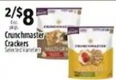 Pioneer Supermarkets Crunchmaster Crackers offer