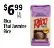 Pioneer Supermarkets Rico Thai Jasmine Rice offer