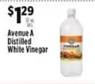 Pioneer Supermarkets Avenue A Distilled White Vinegar offer