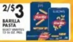 Pioneer Supermarkets Barilla pasta offer