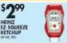 Pioneer Supermarkets Heinz 57 squeeze ketchup offer
