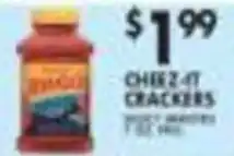 Pioneer Supermarkets Cheez-it crackers offer