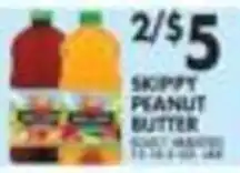 Pioneer Supermarkets Skippy peanut butter offer