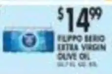 Pioneer Supermarkets Filippo Berio extra virgin olive oil offer