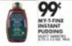 Pioneer Supermarkets My-T-Fine Instant Pudding offer