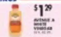 Pioneer Supermarkets Avenue A White Vinegar offer