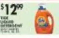 Pioneer Supermarkets Tide liquid detergent offer