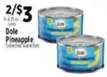 Pioneer Supermarkets Dole Pineapple offer