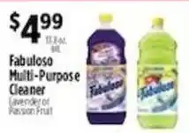 Pioneer Supermarkets Fabuloso multi-purpose cleaner offer