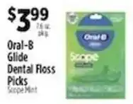 Pioneer Supermarkets Oral-B Glide Dental Floss Picks offer