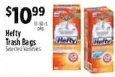 Pioneer Supermarkets Hefty trash bags offer